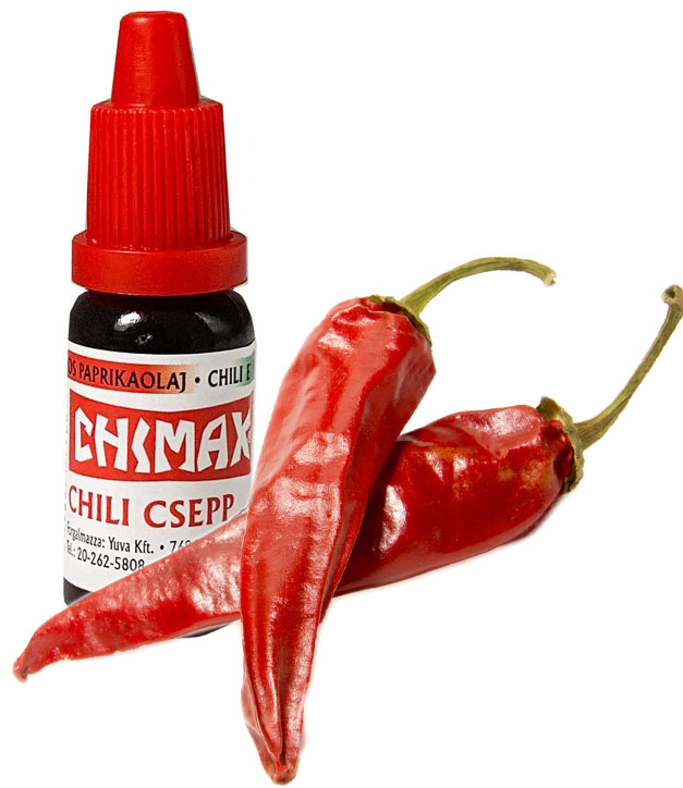 Chimax Chilitropfen Chiliextrakt mit scharfem Chiliöl 13ml- Chili csepp