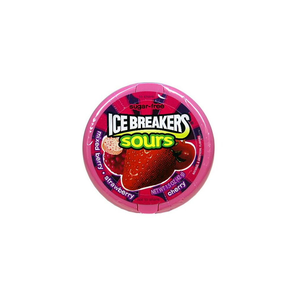Ice Breakers Mints Sours - Mixed Berry- Zuckerfrei
