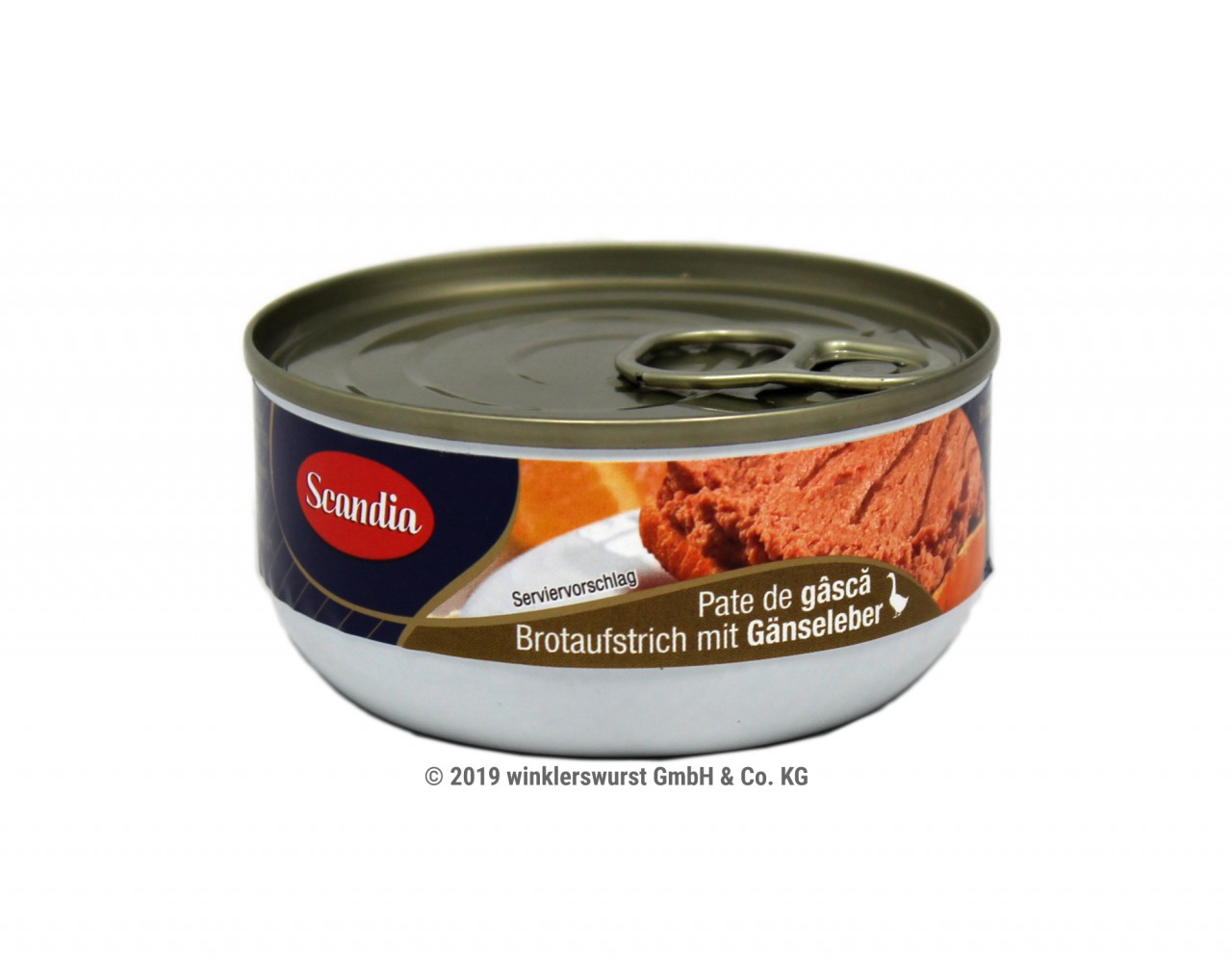 Scandia Leberpastete Gans (Pate de gasca) 120g