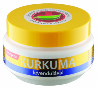 Naturstar Kurkuma krem-gel 250g- levendulaval- Hautpflegegel mit kühlendem Menthol-