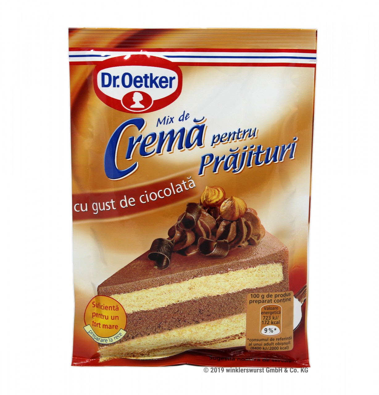 Dr- Oetker Creme für Schokokuchen