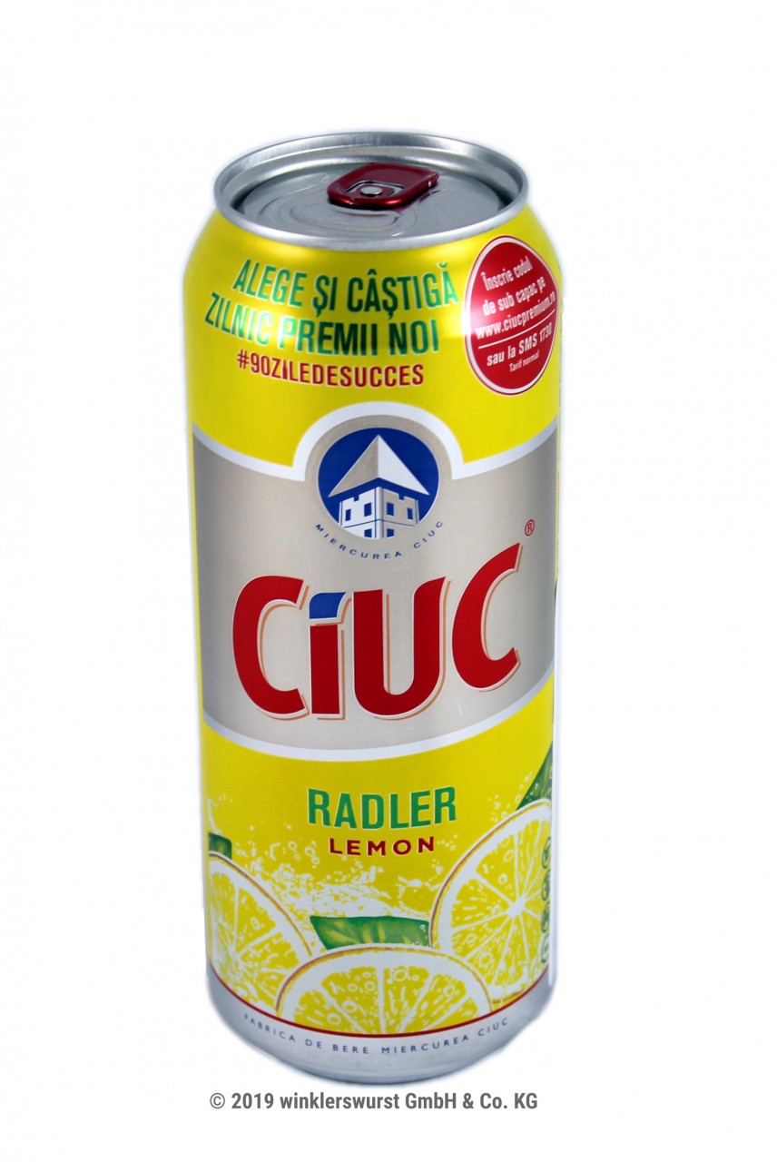 Heineken Bier Ciuc Radler 0-5 l (1-9- Alc-) aus Rumänien