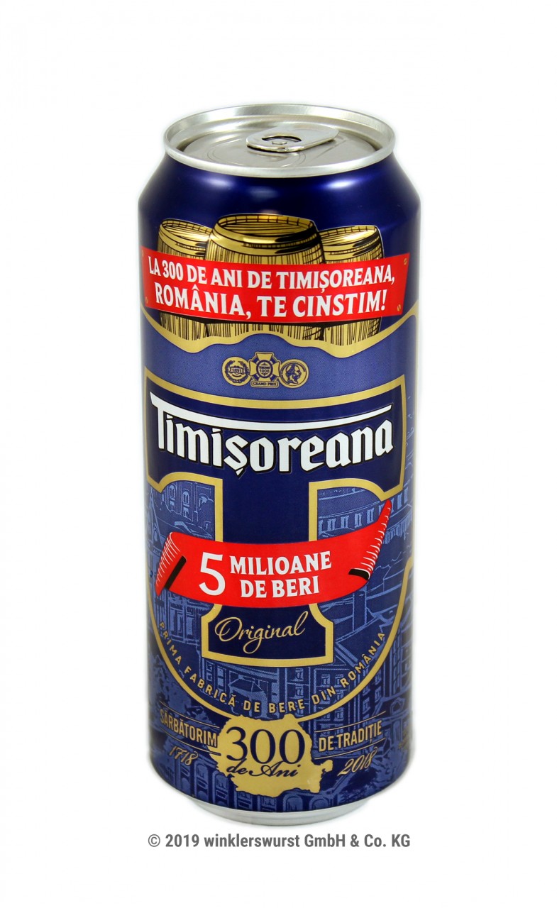 Rumänisches Bier Timisoreana (Dose)