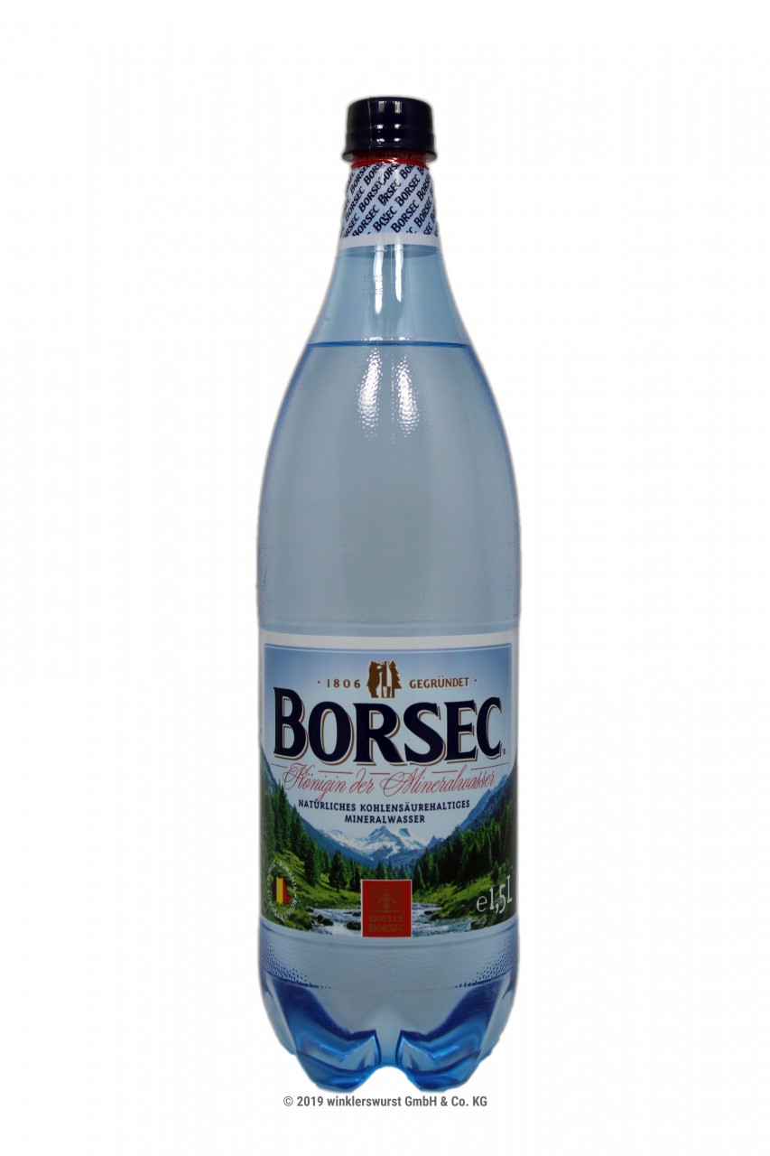 Mineralwasser Borsec 1-5 l mit Kohlensäure
