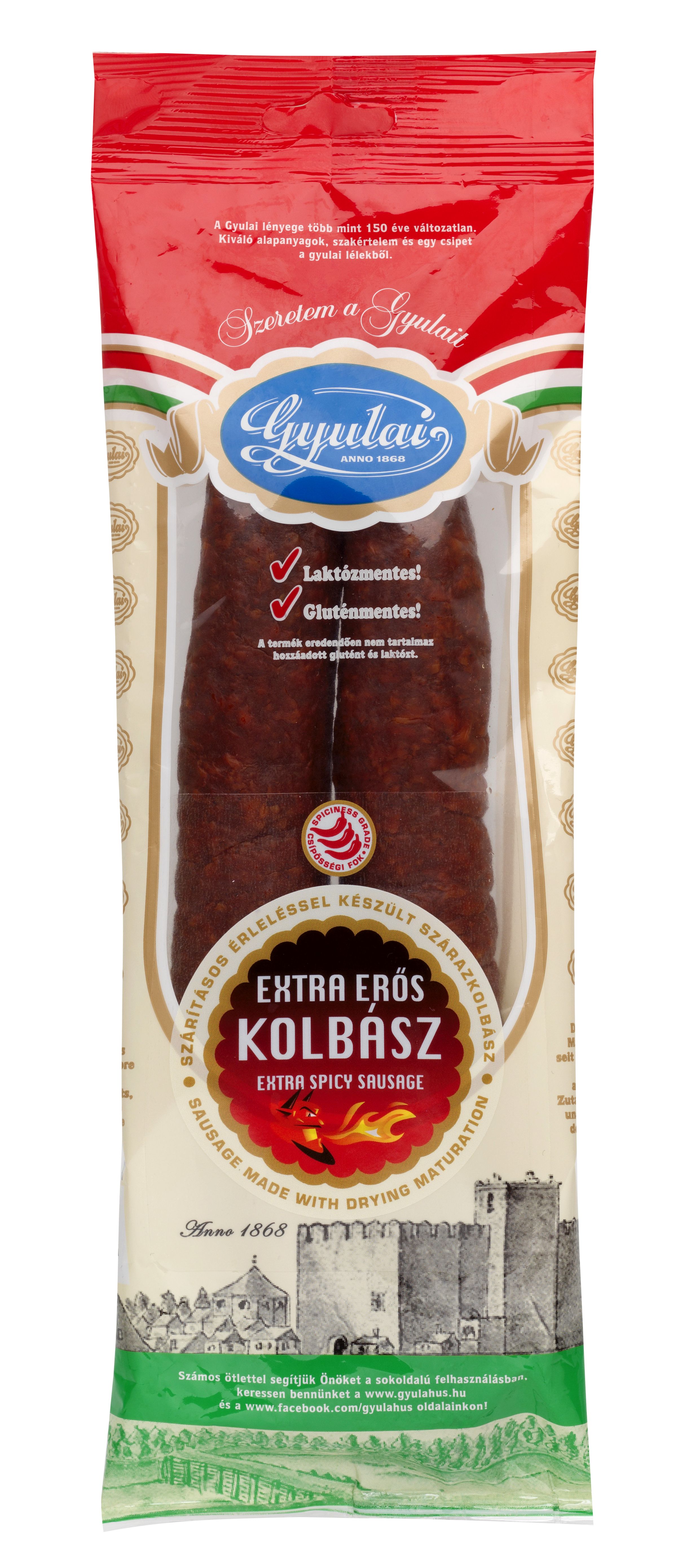 Paprikawurst extra scharf 250 g