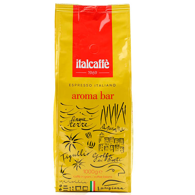 Italcaffe Kaffeebohnen Aroma Bar (1kg)