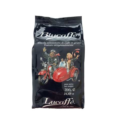 Lucaffe Kaffeebohnen Blucaffe (700 Gramm)