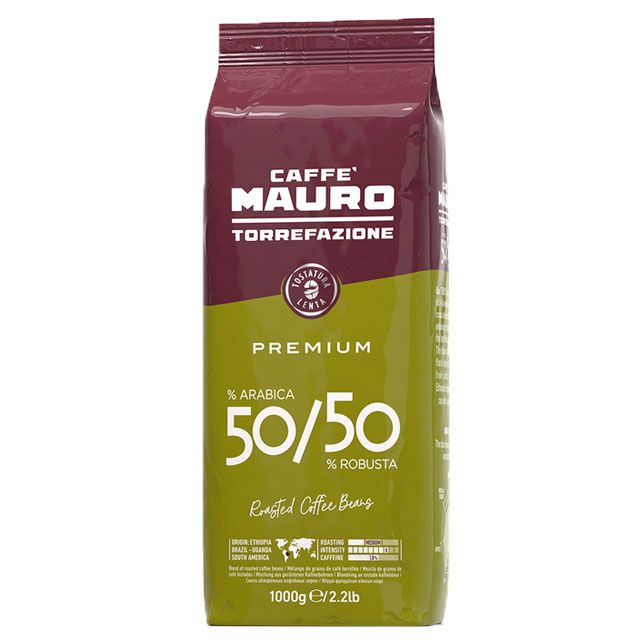 Caffe MAURO Kaffeebohnen PREMIUM 50-50 (1kg)