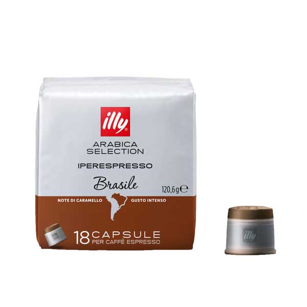 Illy iperespresso Kapseln monoarabica Brazilie (18st) unter Kaffee > Kapseln - Pads - ESE > Illy Iperespresso Kapseln