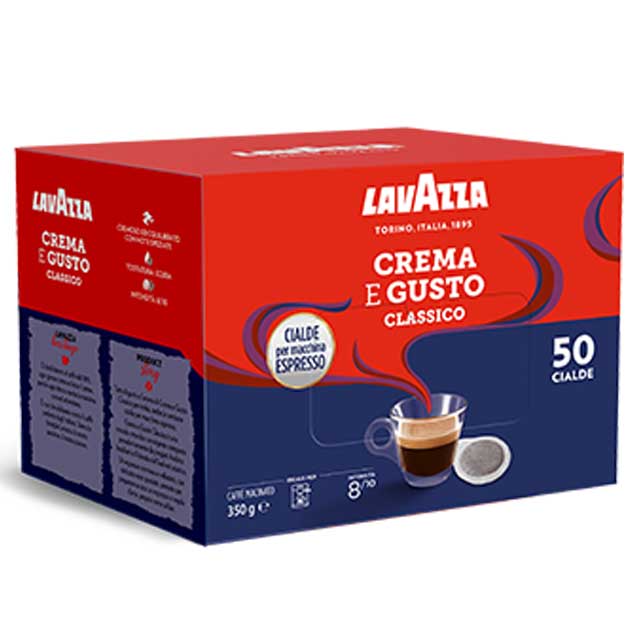 Lavazza ESE espresso Crema e Gusto (50 STÜCK) unter Kaffee > Kapseln - Pads - ESE > ESE-Pads